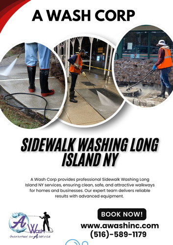 A Wash Corp provides professional Sidewalk Washing Long Island NY services, ensuring clean, safe, an.jpg