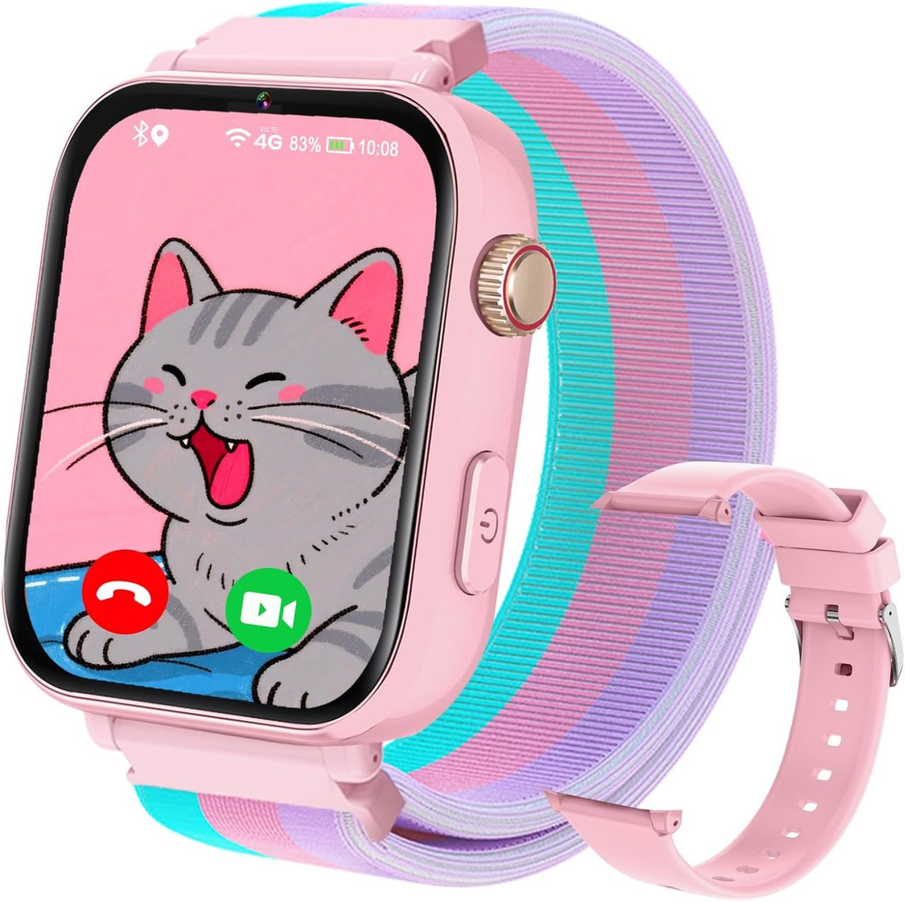 #VerdientProvisionen<br>Uhr Kinder mit Videoanruf und Telefon