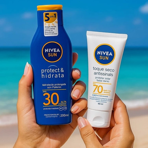 NIVEA SUN Protetor Solar Protect & Hidrata FPS 30 200ml + NIVEA SUN Protetor.jpg