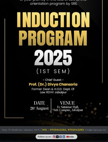 Shri Ram Group Jabalpur Celebrates the Beginning of the Students' Law Journey with Induction Program.jpg