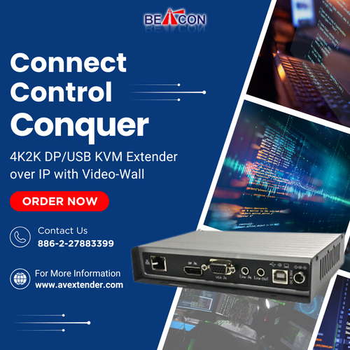 With the highly effective KVM Extender over IP, the system administrators can now access the remote computers at ease by extending the 4K live multi-display video, along with audio, keyboard, mouse, USB signals, and RS232 from different systems through either Multicast (one-to-many) or Unicast (point-to-point) approach over standard Gigabit TCP/IP-based Ethernet Switch. Such highly functional extenders help in the continuous broadcast of signals for varied sectors such as process management centers, healthcare, education, transportation, emergency distribution hubs, and many governmental organizations. Besides, dual console functionality, it assists the users to administer several PCs with both transmitter and receiver USB console points. Visit: https://www.avextender.com/