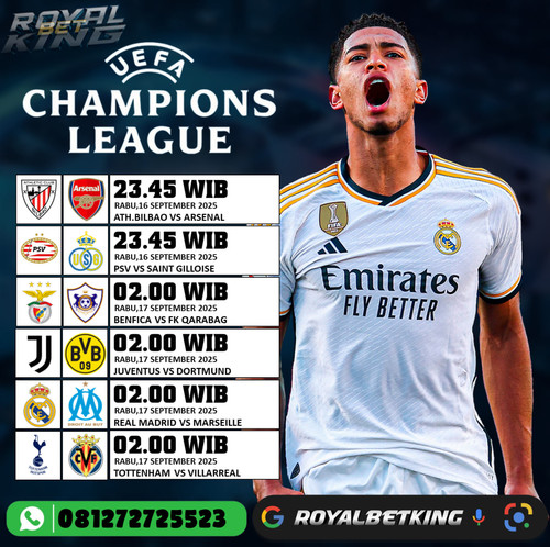 JADWAL PERTANGINGAN UEFA CHAMPIONS LEAGUE | AGEN JUDI BOLA ONLINE.jpg