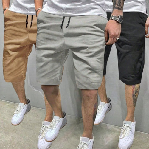 Kit 3 Bermuda Sarja Colorida Premium Masculino.jpg