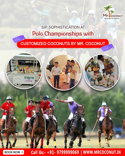 Turns Heads at Polo Championships with Luxury Engraved Coconuts.jpg