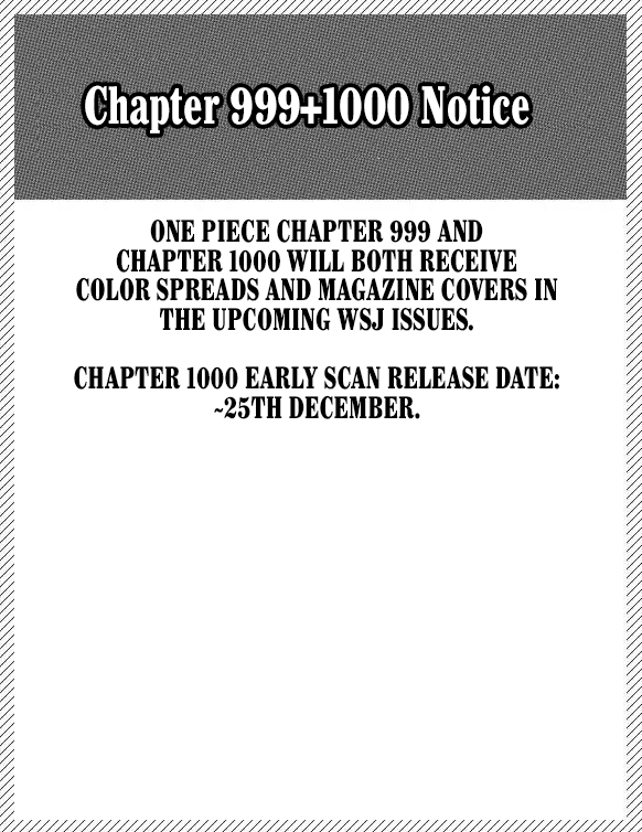 Spoiler One Piece Chapter 999 Spoilers Discussion Page 114 Worstgen