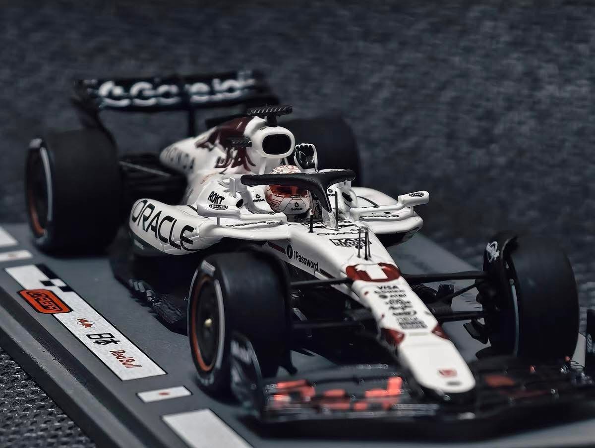 Victory in Miniature: Max Verstappen’s Japan GP Triumph Captured by Spark Victory in Miniature: Max Verstappen’s Japan GP Triumph Captured by Spark