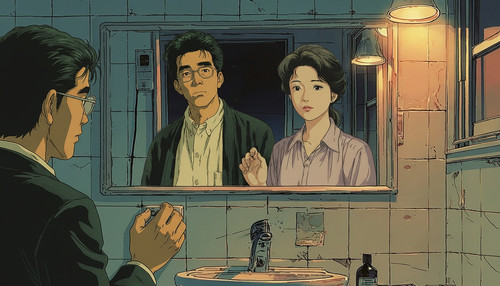 1 09 9：浴室镜前，夫妻的倒影与裂痕.1