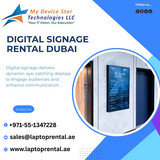How Do Digital Signage Rental Dubai Models Add Value?