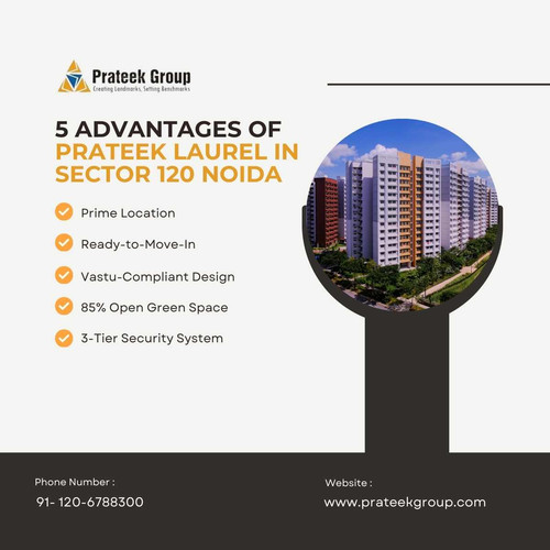 5 Advantages of Prateek Laurel in Sector 120 Noida.jpg