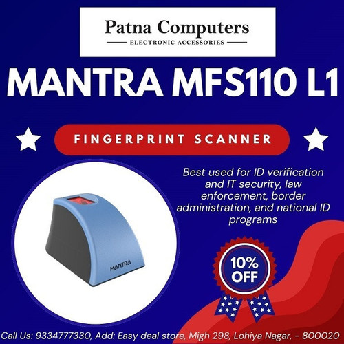Mantra MFS110 L1 Device Biometric Access Control.jpg