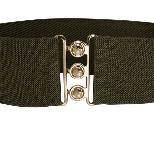Ro Rox Classic Nurse Belt Khaki Gold 2.jpg