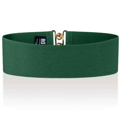 Ro Rox Classic Nurse Belt Dark Green Gold 3.jpg