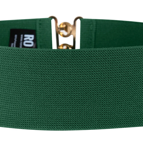Ro Rox Classic Nurse Belt Dark Green Gold 4.jpg