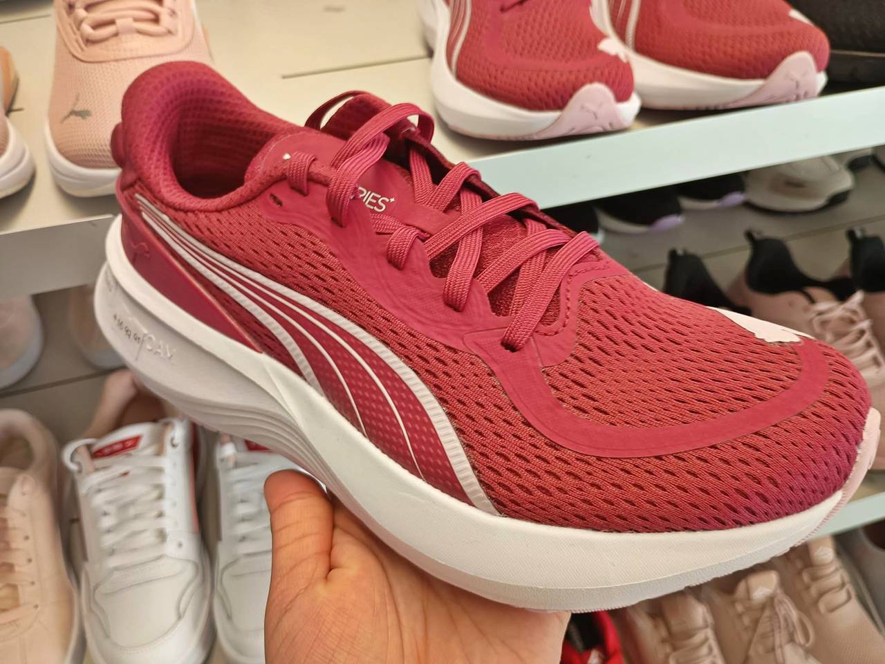 Tênis Esportivo Feminino Scend Pro 2 Cabedal Têxtil Puma