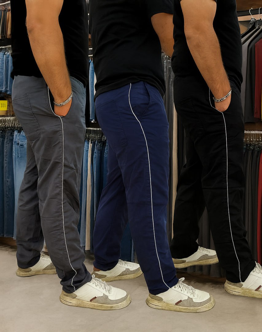 Kit 3 Calças Tactel Masculina Confortável Academia Treino