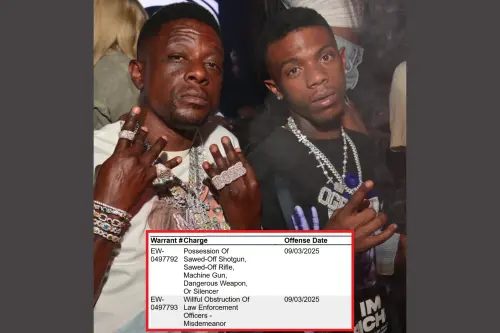 Boosie’s son Tootie Raww has been arrested.webp