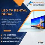 Why Rent Large LED TVs in Dubai for Outdoor Events?