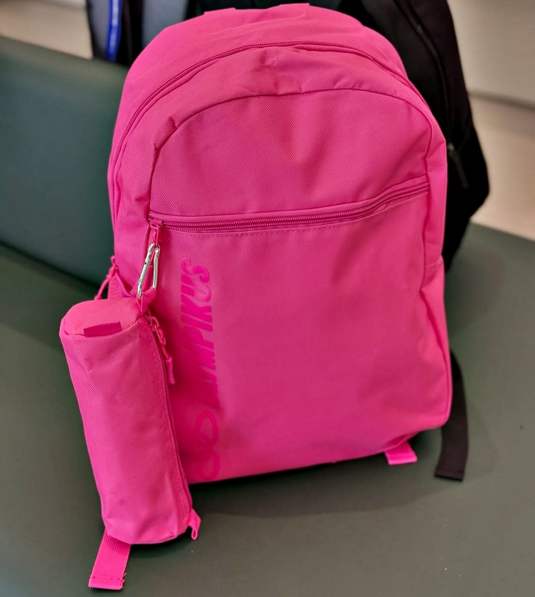 Kit Mochila Olympikus 16L + Estojo – Pink