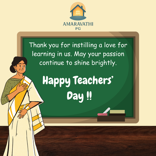 Happy Teachers’ Day.