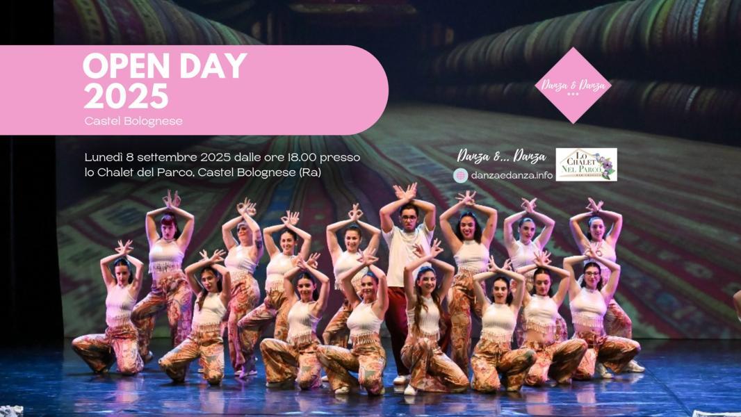 Lunedì 8 settembre Open Day di “Danza &… Danza”