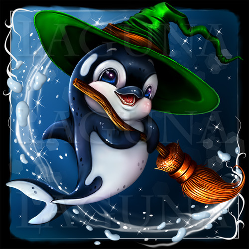 halloween orca with broom.jpg