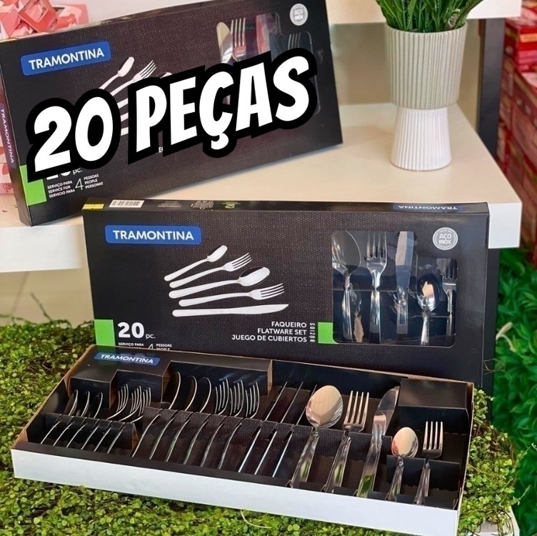 Faqueiro Tramontina Inox 20 Peças