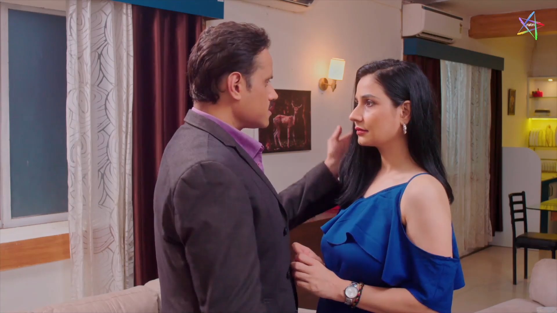 [Lustmaza.net] Ateet (2025) S01ep01 Ratriapp Hindi Web Series 1080p [Lustwap.com].mp4 snapshot 04.25