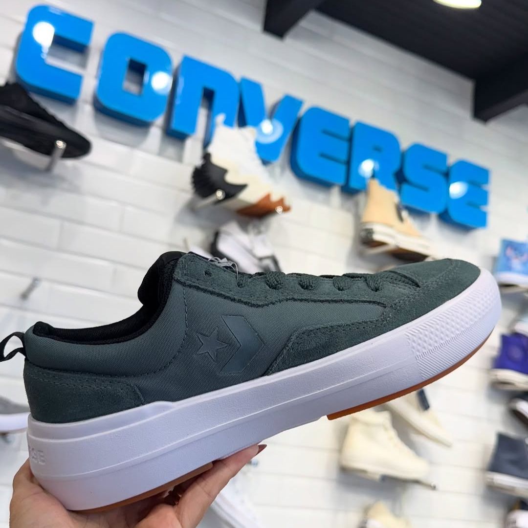 Tênis Converse Logan Lite Seasonal Colors Cano Baixo Verde