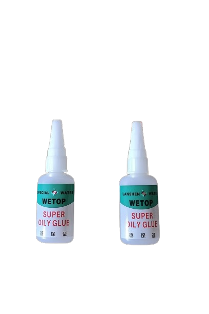 Wetop Oily Super Glue - Fast-acting super glue for various materials