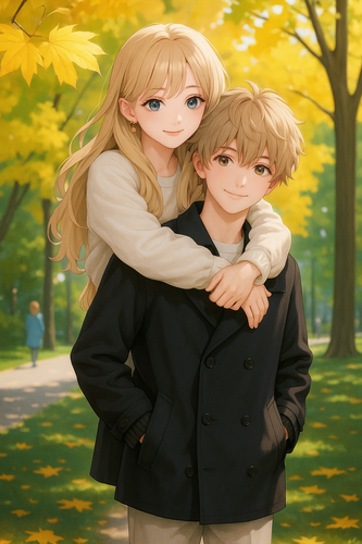 20251107 1154 Anime Couple Embrace remix 01k9efndqpehtrxwtf03158a22.png