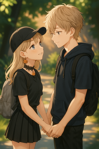 20251107 1205 Romantic Anime Moment remix 01k9egaxxpejgtytqwqqz9fkbf.png