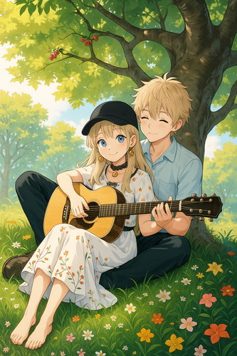 20251107 1159 Anime Couple Serenity remix 01k9efzmtcf0evv4308yzdfy4p.png