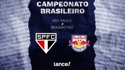 São Paulo busca reação em casa diante do Bragantino; escalações e transmissão do duelo pelo Brasileirão