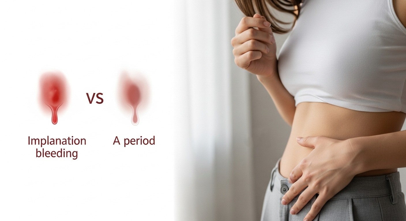 Implantation Bleeding vs. Period: How to Tell the Difference