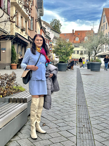 Gabriele Kleid in Ravensburg Altstadt.jpg