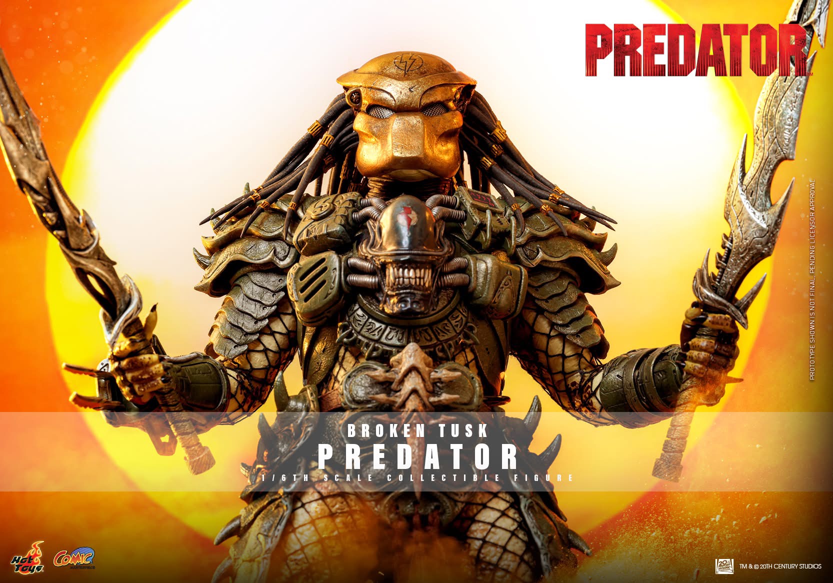 Broken Tusk Predator Joins Hot Toys’ Line-Up Broken Tusk Predator Joins Hot Toys’ Line-Up