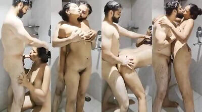 Exclusive Desi Horny Couple Shower Sex Vdo