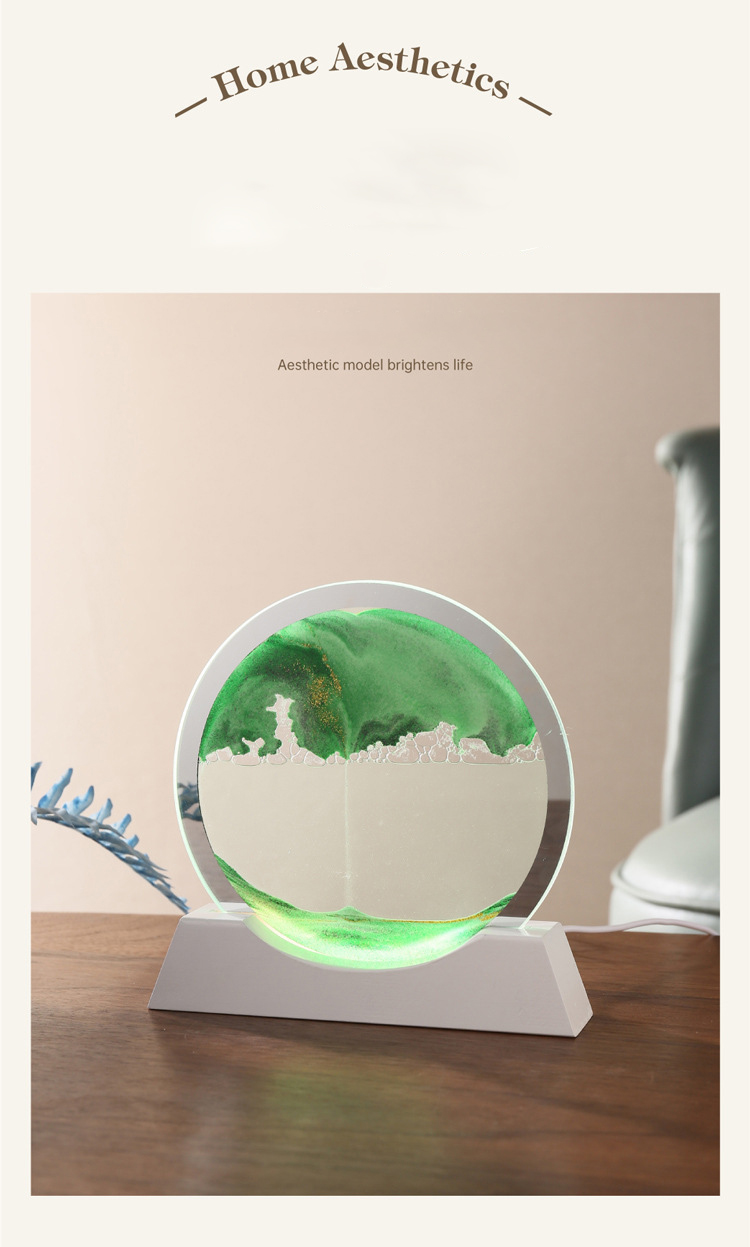 3D Quicksand Table Led Lamp Image 6