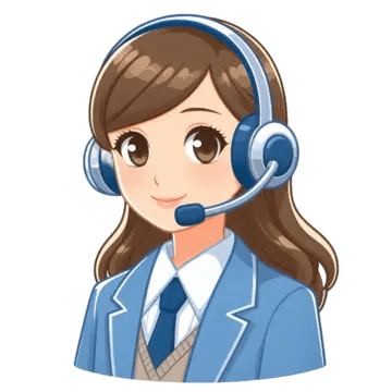 pngtree cute anime girl with headphone for customer service icon vector illustration png image 12229.png