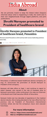 Shruthi Narayan promoted to President of healthcare brand.jpg