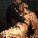 Ivan the Terrible and His Son Ivan by Ilya Repin