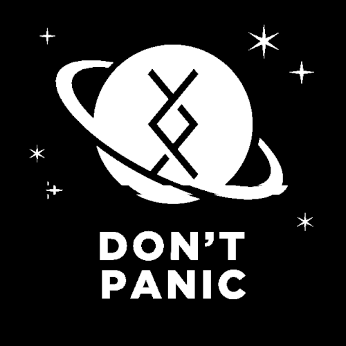 DRC Don't Panic - Glitch Animation.gif