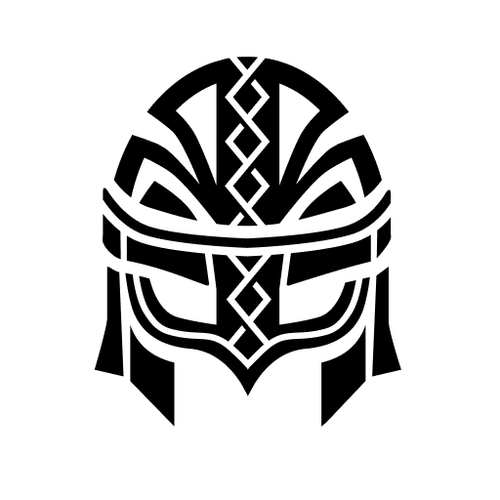 DRC Vikings Logo - Black on White.png
