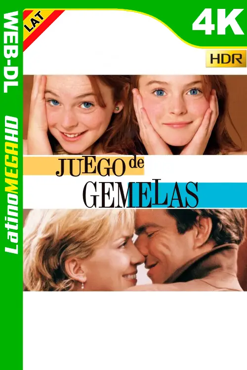 Juego de gemelas (1998) Latino 4K HDR10 HEVC DSNP WEB-DL
