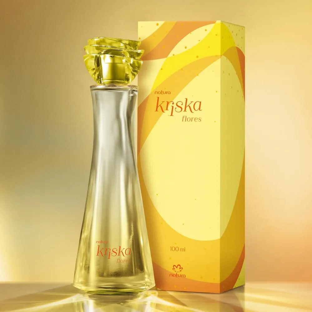 Kriska Flores Natura Deo Colônia 100ml Relançamento 100 mL
