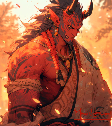 red oni muscular 2k by mizakiiarte dgoiwzs fullview.jpg