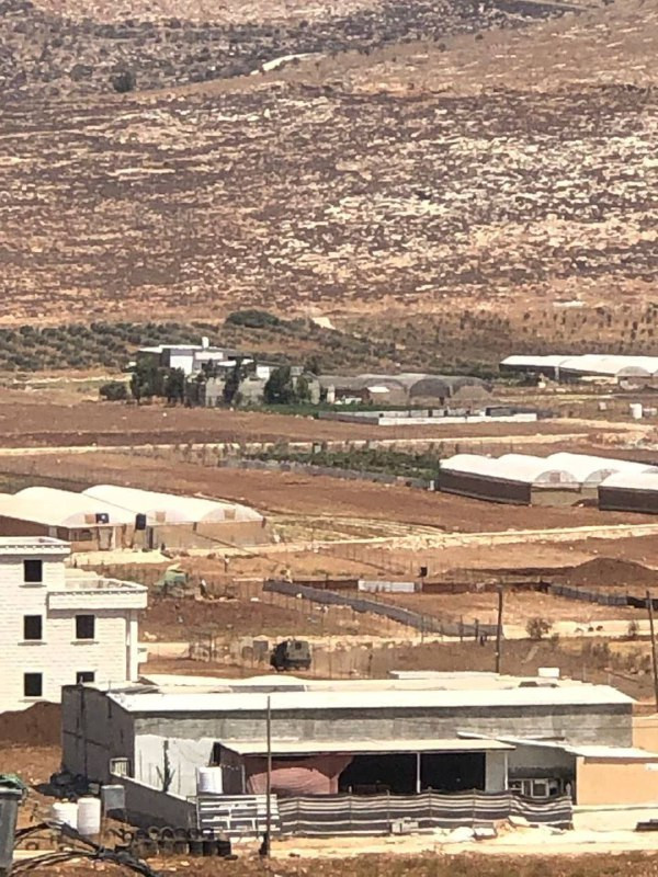 قوات الاحتلال تدخل إلى بلدة بيت فوريك الواقعة شرق نابلس....