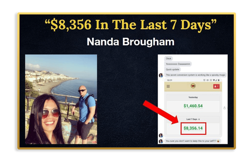 Testimonial screenshot 1