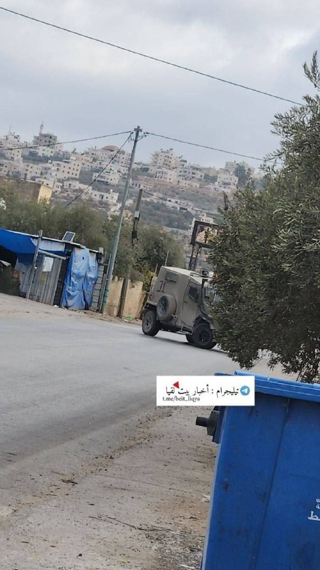 من اقتحام بلدة بيت لقيا غرب رام الله...