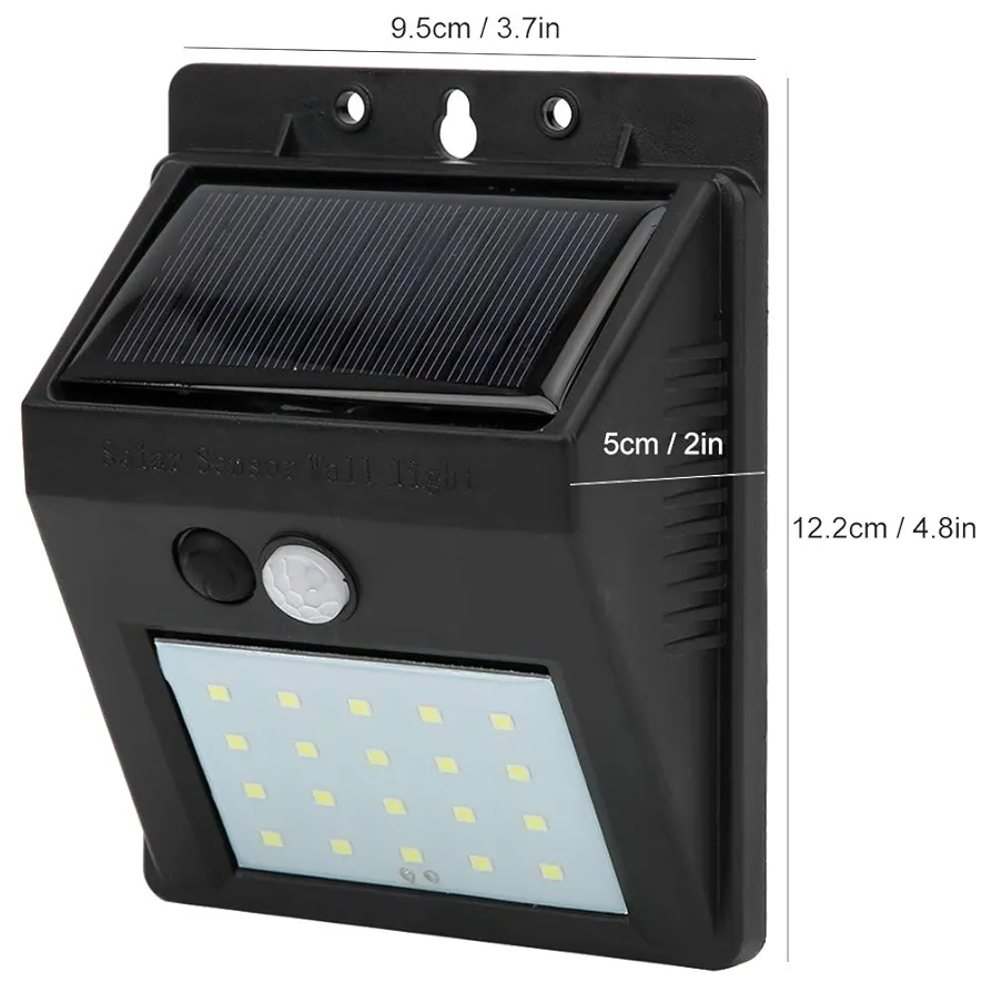 Solar Wall Lamp Image 9